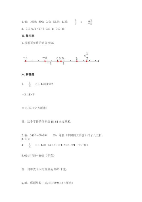 小升初数学期末测试卷【实用】.docx