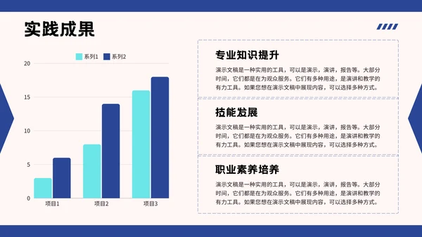 大学生社会实践报告教育培训通用PPT模板
