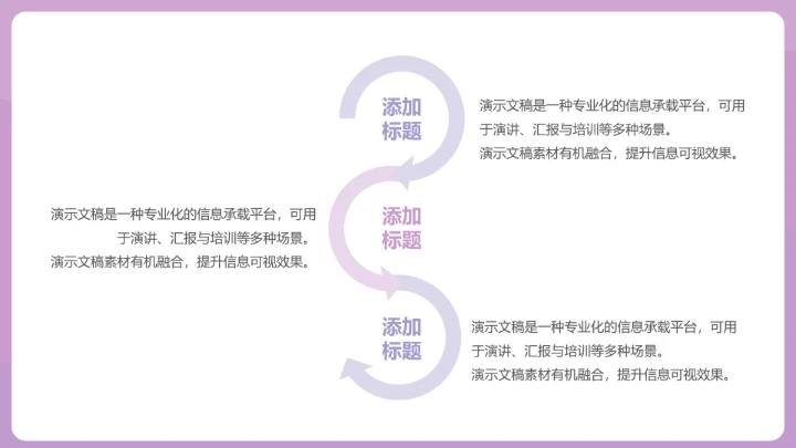 个性朋克紫色工作总结汇报PPT模板