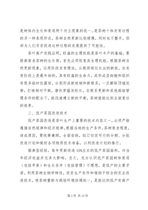 茶园改造实施方案 (3).docx