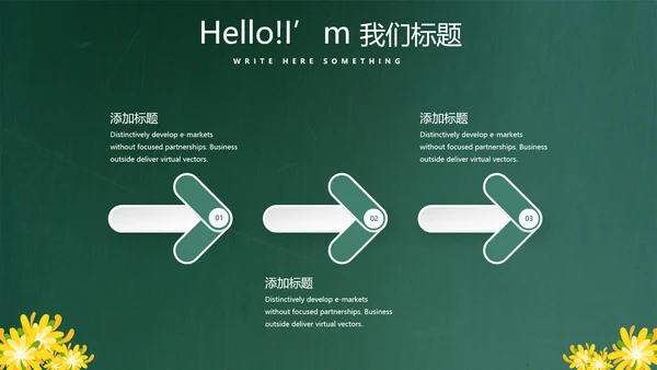 遇见最美教师感恩教师节动态PPT模板