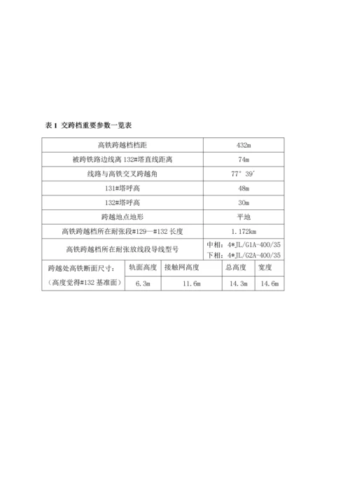 500kV5418线跨高铁架线综合施工专题方案.docx