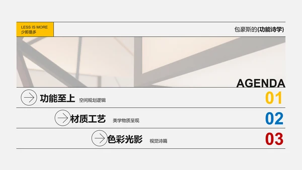 杂志风室内设计案例分享PPT模板