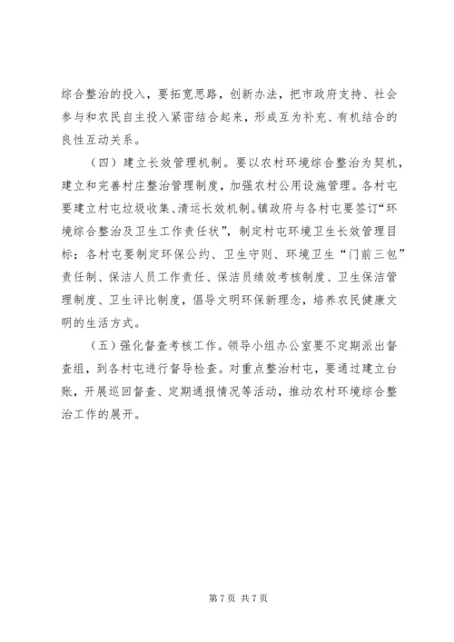 美丽乡村环境综合整治工作实施方案.docx