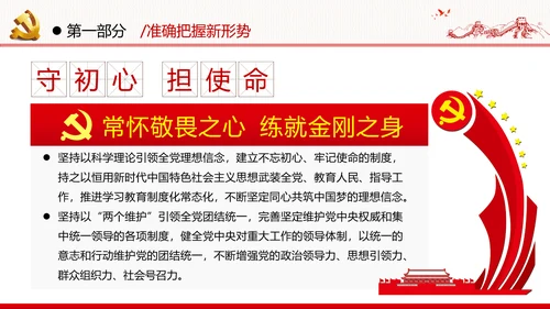 2020年全面从严治党党政党建支部团委学习政法系统廉政党课