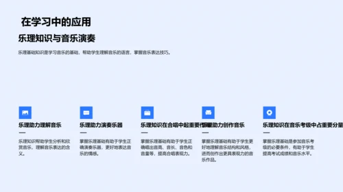 乐理知识教学PPT模板