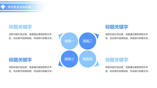 精美蓝色医疗科技医学ppt动态模板