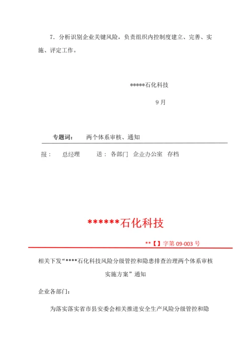 安全双重预防综合体系综合体系建设专业方案.docx