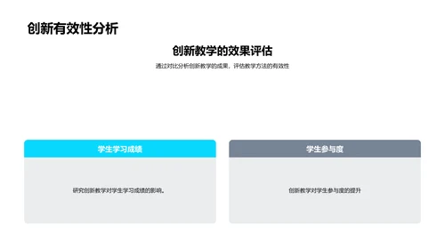 实习汇报与教改实践PPT模板