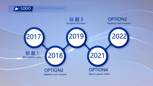 蓝色路演创新商业计划书商务动态PPT