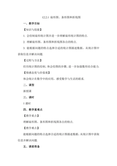 12.2.1 扇形图、条形图和折线图