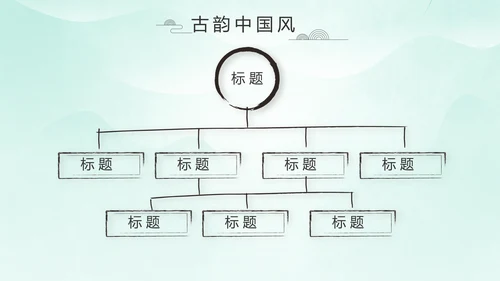 严谨中国风党风廉政文化工作总结PPT