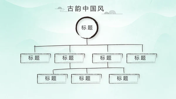 严谨中国风党风廉政文化工作总结PPT