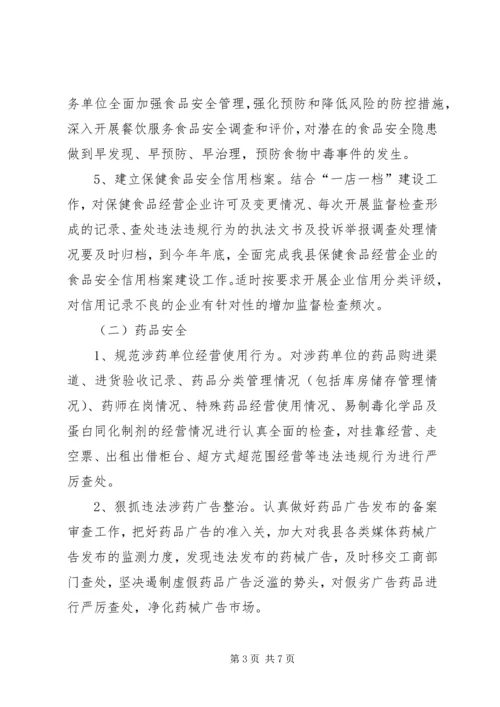 食品药品安全预防指导方案.docx