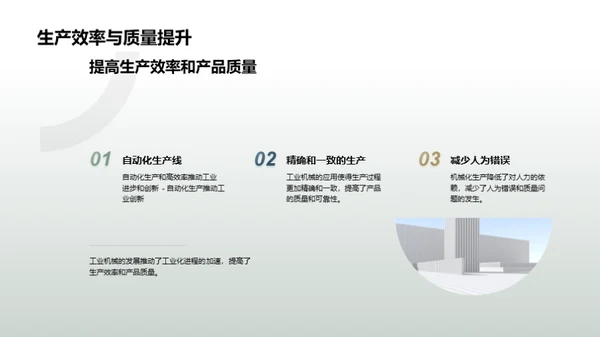 工业机械的发展历程