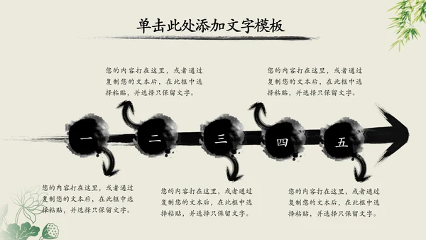 中国风中国工商银行动态PPT模板
