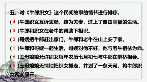 【学霸提优】统编版语文五上（ 第三单元重难点梳理复习）（课件）