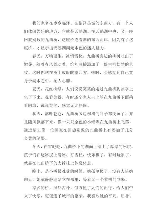 家乡的作文500字.docx