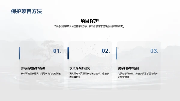 水资源管理与保护