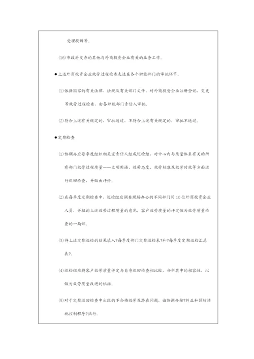 外商投资服务中心程序文件范例分析.docx