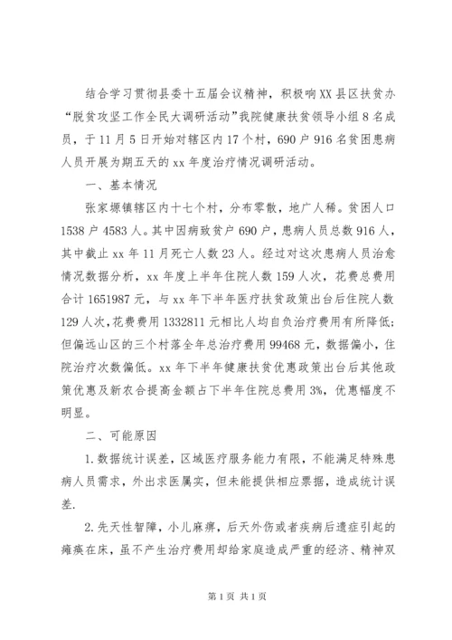 XX健康扶贫工作总结 (4).docx