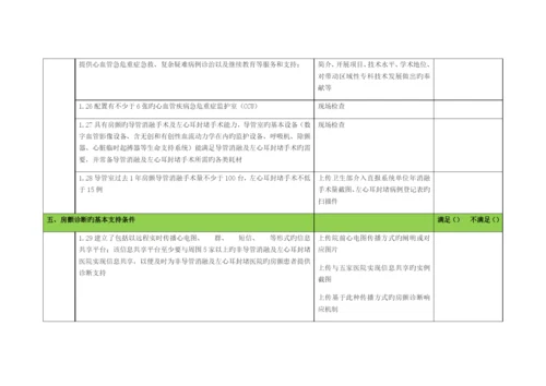 房颤中心认证自评表.docx