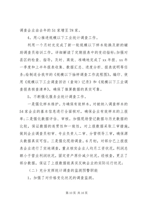 统计工作总结以及来年计划范文.docx