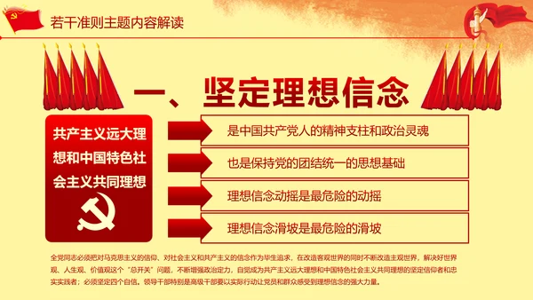 关于新形势下党内政治生活准则PPT