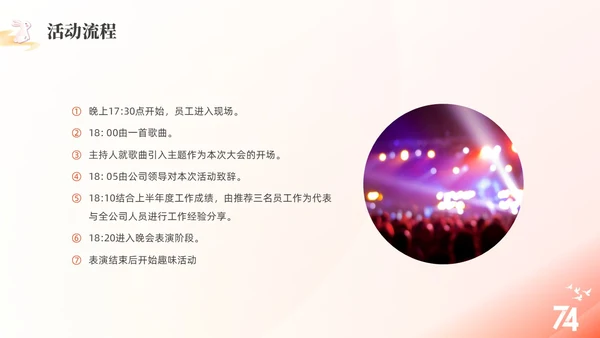 红色简约渐变弥散风国庆活动PPT国庆节
