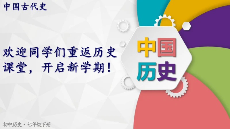 部编版七年级历史下册导言课  课件