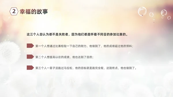清新简约蒲公英3月20日国际幸福日追求幸福建设未来PPT