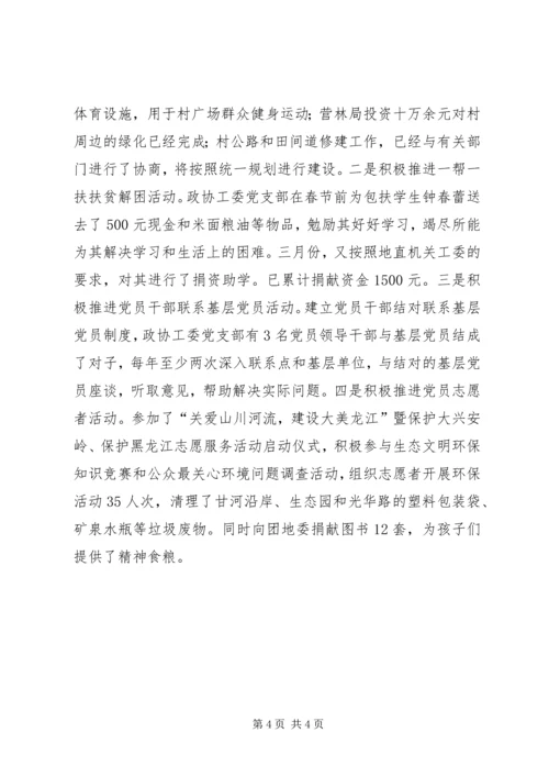 政协机关党建工作汇报.docx