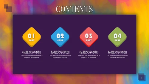 创意水彩风美术学院美院通用PPT模板