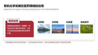 商务风层级关系4项PPT图文页