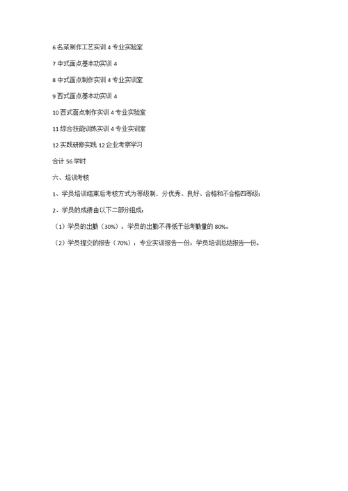 中等职业学校重点专业师资培养培训方案