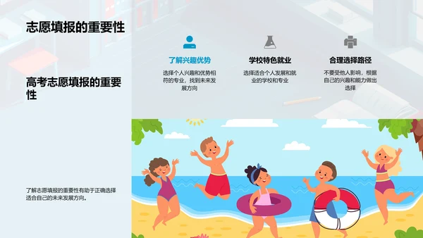 高考备考指南PPT模板