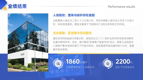 蓝黄色简约风试用期员工转正答辩PPT模板