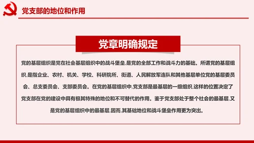 党政机关基层党支部党建工作报告述职述廉PPT