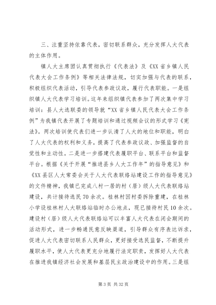 人大某年总结精选5篇.docx