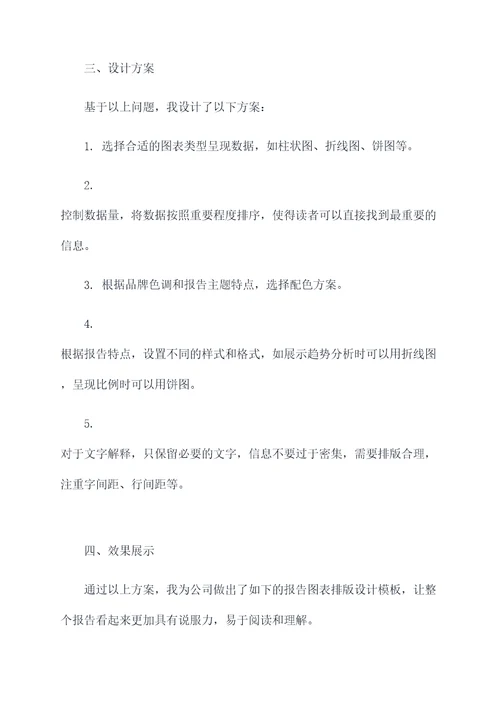 报告图表排版设计模板
