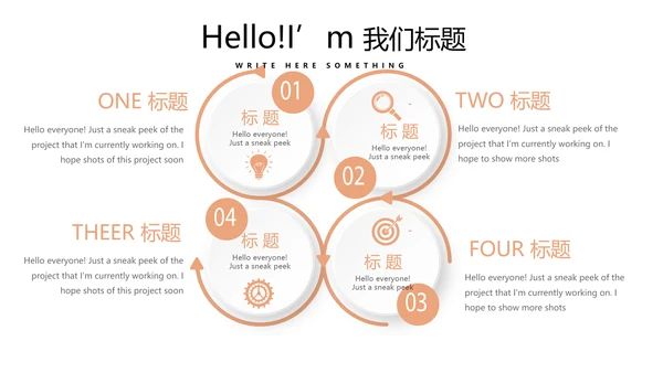 简约大气医疗人体结构动态PPT