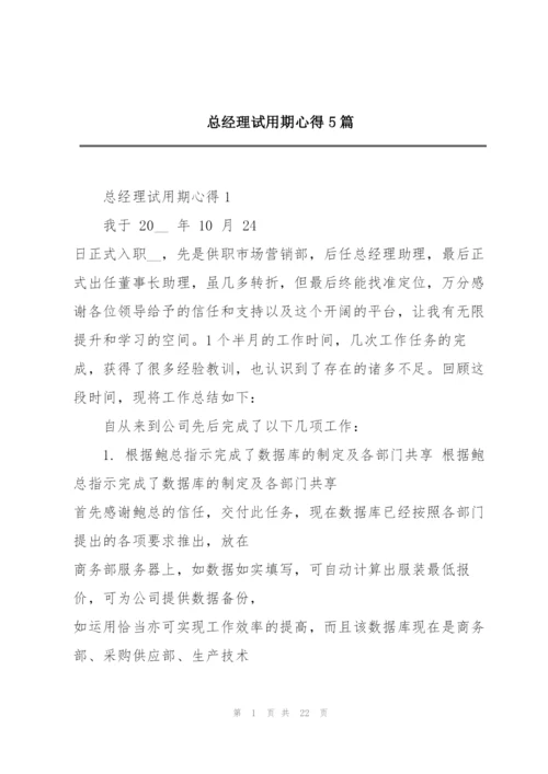 总经理试用期心得5篇.docx