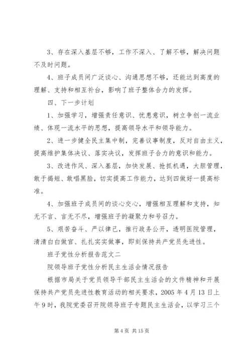 班子党性分析报告.docx