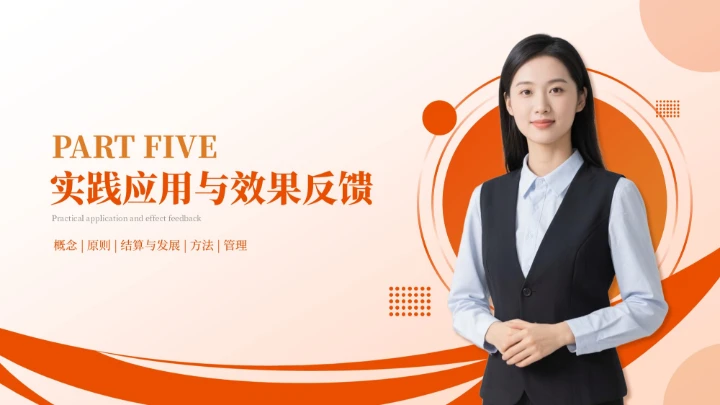 橙红色商务风教师课堂汇报PPT模板