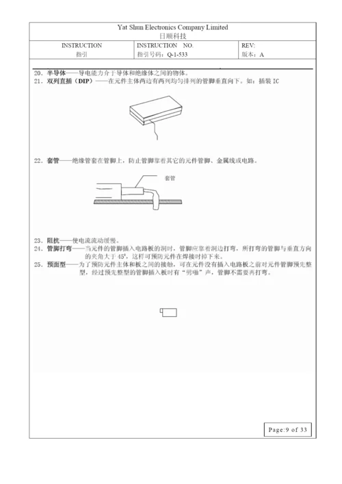 线路板品质检查指示PCBPCBA.docx