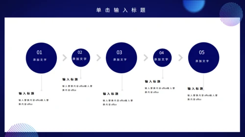 蓝色财务数据分析报告通用PPT模板
