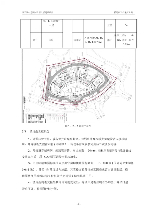 楼地面工程施工方案 8219