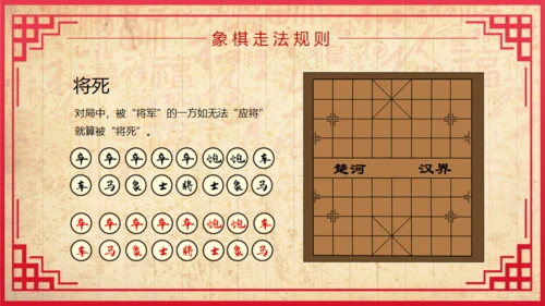 中国象棋比赛背景图通用PPT模板