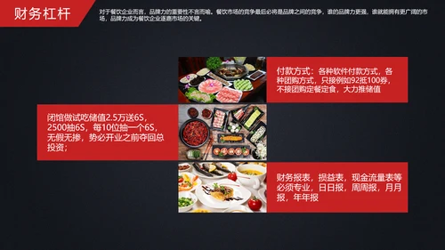 大咖食堂美食餐饮策划PPT模板