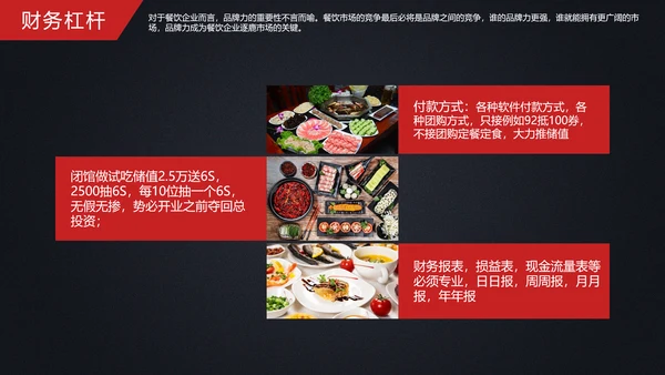 大咖食堂美食餐饮策划PPT模板